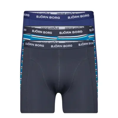Shorts Sammy Bb Stripe Boxerkalsonger Blå Björn Borg