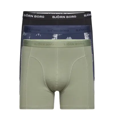 Shorts Sammy Bb Winter Print Xmas Boxerkalsonger Grön Björn Borg