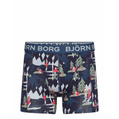 Shorts Sammy Bb Winter Wonderland Boxerkalsonger Blå Björn Borg