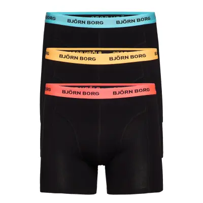 Shorts Sammy Neon Solid Boxerkalsonger Svart Björn Borg