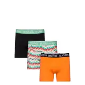 Cotton Stretch Boxer 3P *Villkorat Erbjudande Boxerkalsonger Multi/mönstrad Björn Borg