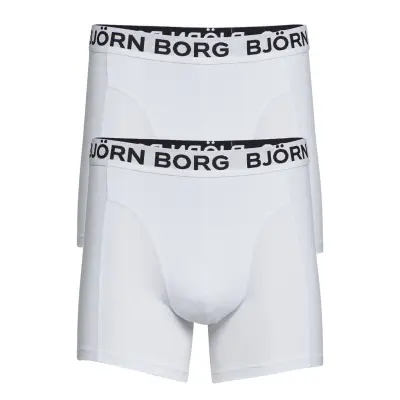 Solids Sammy Shorts Boxerkalsonger Vit Björn Borg