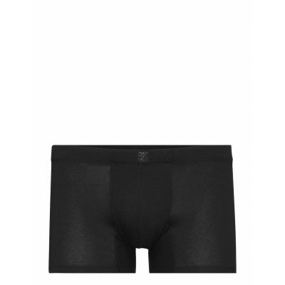Black Stretch Cotton Boxer Boxerkalsonger Svart Ermenegildo Zegna