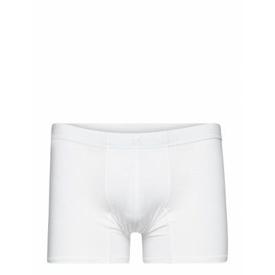 Black Stretch Cotton Boxer Boxerkalsonger Vit Ermenegildo Zegna