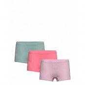 Boxer 3 P Solid Night & Underwear Underwear Panties Pink Lindex