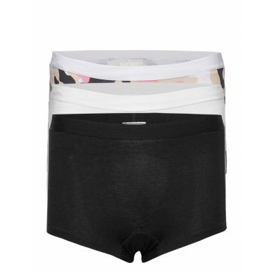 Boxer 3 Pack Cameo Night & Underwear Underwear Panties Svart Lindex