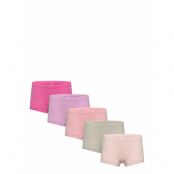 Lindex Boxer 5 Pack Solid Rosa