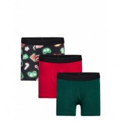 Boxer Aop 3 Pack Christmas Night & Underwear Underwear Underpants Multi/patterned Lindex