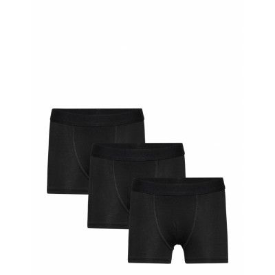 Lindex Boxer Bb Nyc Solid 3 Pack Svart