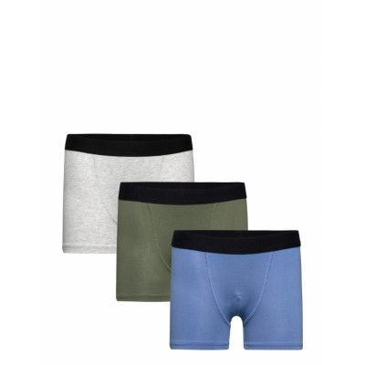 Boxer Bb Nyc Solid 3 Pack Night & Underwear Underwear Underpants Multi/patterned Lindex