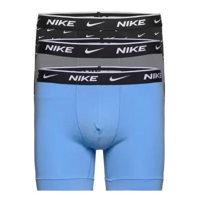 Boxer Brief 3Pk *Villkorat Erbjudande Boxerkalsonger Grå NIKE Underwear