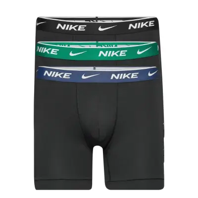 Boxer Brief 3Pk Boxerkalsonger Svart NIKE Underwear