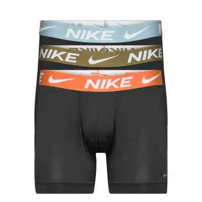 Boxer Brief 3Pk Boxerkalsonger Svart NIKE Underwear