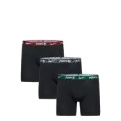 NIKE Underwear Boxer Brief 3Pk Svart