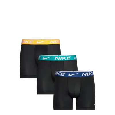 NIKE Underwear Boxer Brief 3Pk Svart