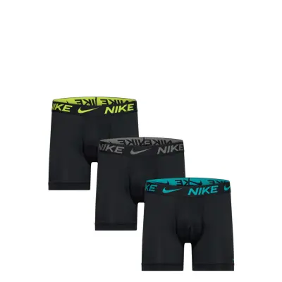 NIKE Underwear Boxer Brief 3Pk Svart