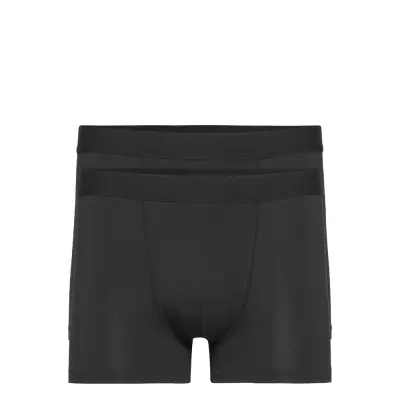 Boxer Brief Modal 2-Pack Boxerkalsonger Svart Bread & Boxers