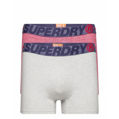 Boxer Double Pack Boxerkalsonger Multi/mönstrad Superdry