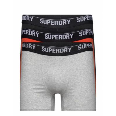 Boxer Multi Triple Pack Boxerkalsonger Multi/mönstrad Superdry