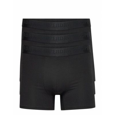 Boxer Multi Triple Pack Boxerkalsonger Svart *Villkorat Erbjudande Superdry