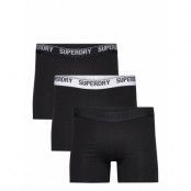 Boxer Multi Triple Pack Boxerkalsonger Svart *Villkorat Erbjudande Superdry