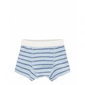 Boxer Po.P Striped Preschool Night & Underwear Underwear Underpants Blå Polarn O. Pyret