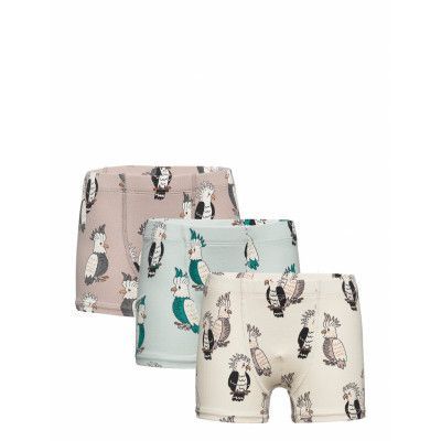 Boxer Sb Cockatoo Aop Night & Underwear Underwear Underpants Multi/mönstrad Lindex