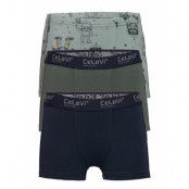 Boxer-Shorts W. Print Night & Underwear Underwear Underpants Svart CeLaVi