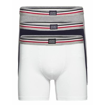 Boxer Trunk 3-P Boxerkalsonger Blå Jockey