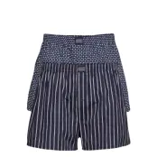 Boxer Woven 2-P Underwear Boxer Shorts Blå Jockey
