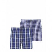 Boxer Woven 2-P *Villkorat Erbjudande Underwear Boxer Shorts Blå Jockey