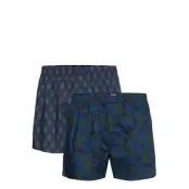 Boxer Woven 2P *Villkorat Erbjudande Underwear Boxer Shorts Blå Jockey