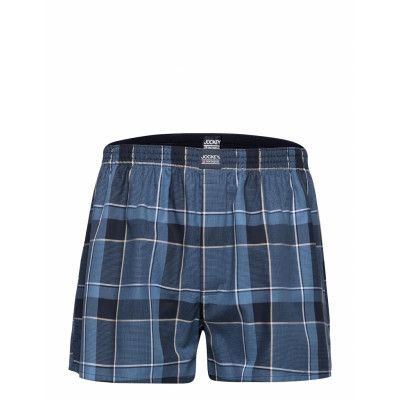 Jockey Boxer Woven Blå