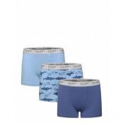 Boxers 3-Pack Night & Underwear Underwear Underpants Blue CeLaVi