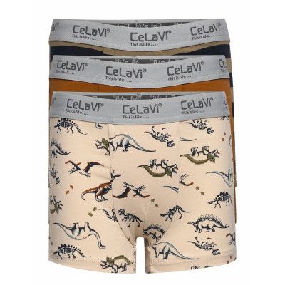 Boxers 3-Pack Night & Underwear Underwear Underpants Multi/mönstrad CeLaVi