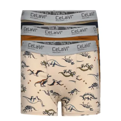 Boxers 3-Pack Night & Underwear Underwear Underpants Multi/mönstrad CeLaVi