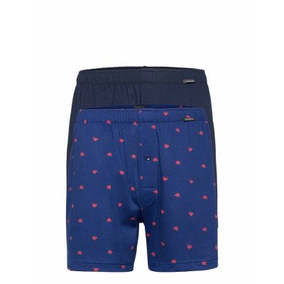 Boxershorts Underwear Boxer Shorts Blå Schiesser