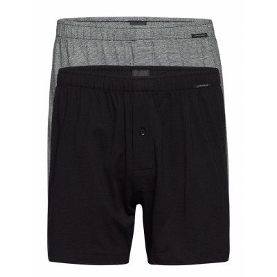 Boxershorts Underwear Boxer Shorts Grey Schiesser