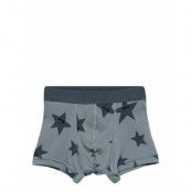 Boy Boxer Aop Preschool Night & Underwear Underwear Underpants Blå Polarn O. Pyret