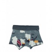 Boy Boxer Aop Preschool Night & Underwear Underwear Underpants Multi/mönstrad Polarn O. Pyret