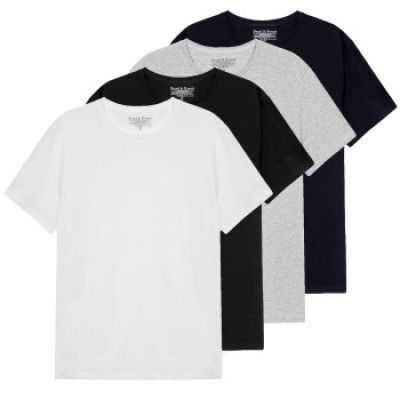 Bread and Boxers Organic Cotton Crew Neck 4-pack