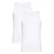 Bread & Boxers 2-Pack Tank Ribbed - White - XXL