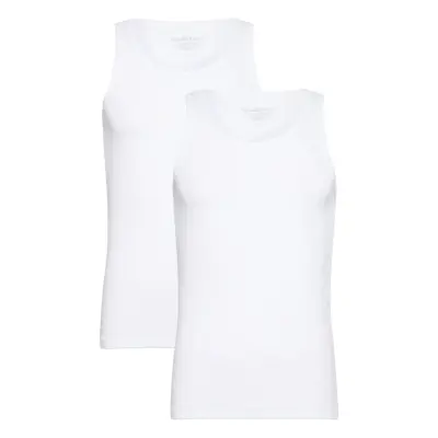 Bread & Boxers 2-Pack Tank Ribbed - White - XXL
