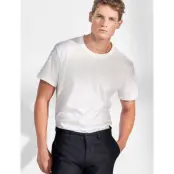 Bread & Boxers Crew-Neck Pima - White - M