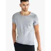 Bread & Boxers Crew-Neck Relaxed T-Shirt - Grey - L