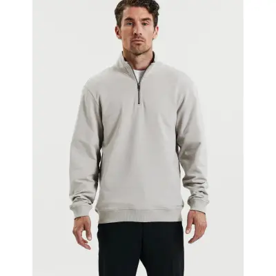 Bread & Boxers Half Zip - Beige - M