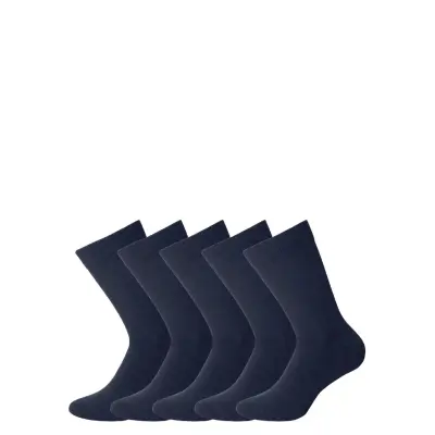 Bread & Boxers Socks 5-Pack Marinblå