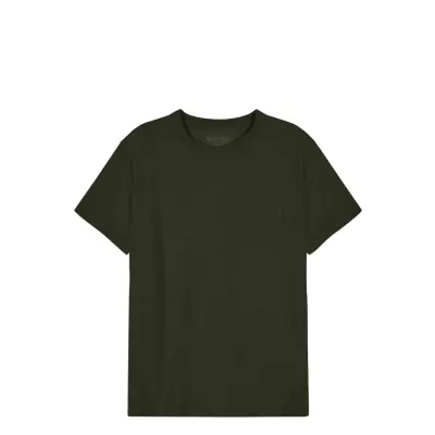 Bread & Boxers Terry Tee Khaki Green