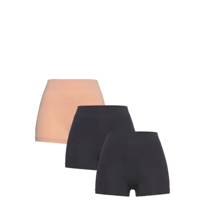 Brief Joy Boxer High Seamless Lingerie Panties High Waisted Panties Svart Lindex