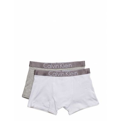 2 Pack Trunk *Villkorat Erbjudande Night & Underwear Underwear Underpants Grå Calvin Klein